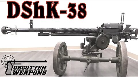 DShK-38: The Soviet Monster .50 Cal HMG