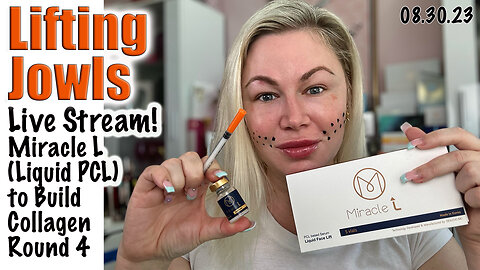 Live Stream Lifting Jowls by Building Collagen, Miracle L, Acecosm | Code Jessica10 Saves Money
