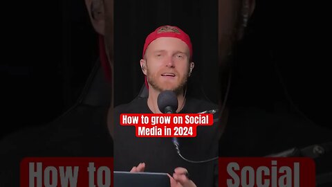 Simple tips and advice for growing your personal brand on social media for 2024 #marketing #content