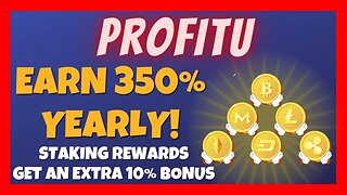 Profit U Review ⏰ Up to 350% Yearly in Staking Rewards 🤔 Claim Your 10% Bonus 🏆