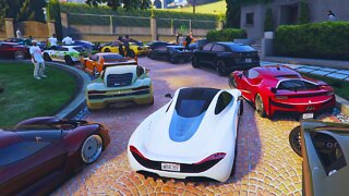 GTA5 TOOK BRITISH SUPERCAR TO ITALIAN MEET WHOOPS👀