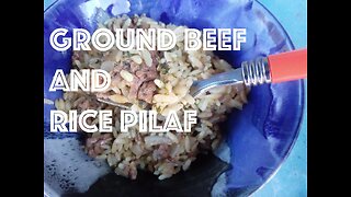 Ground Beef and Rice Pilaf | Making Food Up