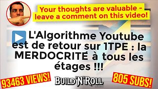 ▶️ L'Algorithme Youtube est de retour sur 1TPE : la MERDOCRITÉ à tous les étages !!!