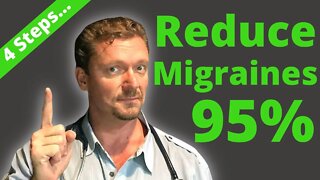 Reduce MIGRAINE Headaches by 95% (4 Simple Steps) 2021