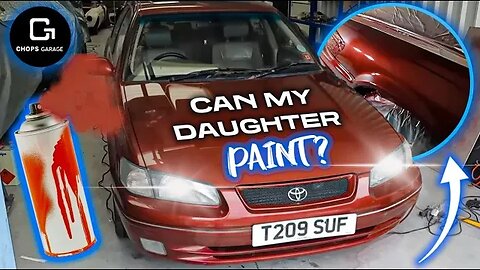 Rattle Can Princess? I let my 14yr old Daughter paint my car!