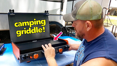 REplace your old Blackstone camping griddle? #rvlife #rvliving