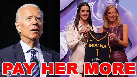 Joe Biden makes the DUMBEST post ever after Caitlin Clark WNBA salary revealed! EPIC FAILURE!