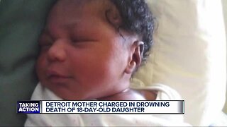 Mom who was allegedly drunk charged in death of her 18-day-old daughter