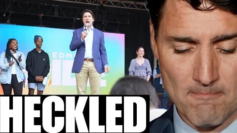 Justin Trudeau gets HECKLED at Pride Event