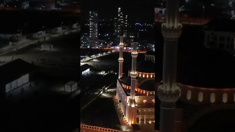 Stunning Night View of Mosque in TURKEY Shorts