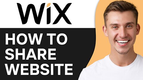 HOW TO SHARE YOUR WIX WEBSITE LINK
