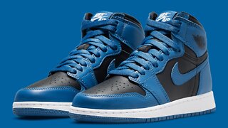 Unboxing and Review of the Air Jordan 1 Retro OG High “Dark Marina Blue” Sneakers -Clean Colorway!