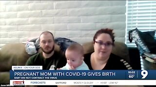 Oro Valley mom welcomes premature baby while battling COVID-19