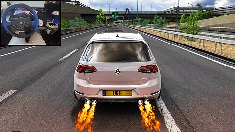 544HP Stage 3 VW Golf R MK7.5 | Assetto Corsa | Thrustmaster T150