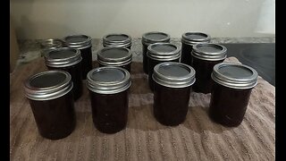 Concord Grape Jam - using frozen grapes (or you can use fresh too!)
