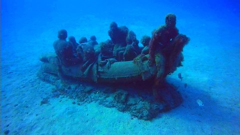 Underwater Museum Acts As A Safe Haven For Protecting Marine Life