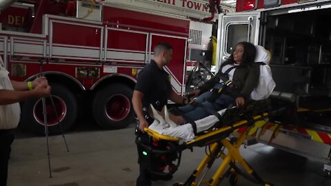 Delhi Township Fire Department's new purchase will save time during ambulance rides