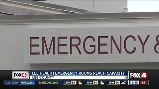 Long ER wait times in Lee CountySouthwest Florida emergency rooms are filling up so quickly during the day, that some ER's reach full capacity.
