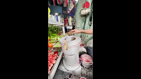 extreme level mix vegetables juice making