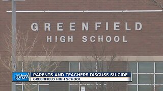 Parents and teachers discuss suicide at Greenfield High School