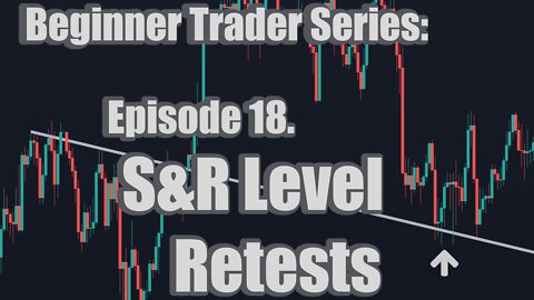 Price Action Volume Trader Basics Course - Ep 18. Support and Resistance Level Retestsf