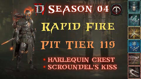 Diablo 4 - S04 - Rapid Fire Pit Tier 119