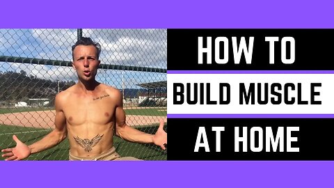 How to build muscle from home