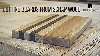 Making Cutting Boards from Scrap Wood! //How to