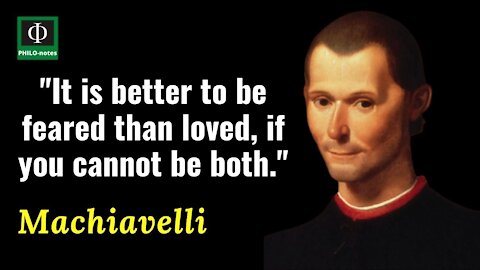 Famous and Powerful Quotes by Machiavelli