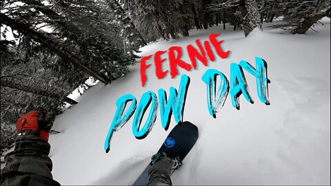 FERNIE POW DAY PT 1!! | Fernie Bound SE II EP I ( Fernie Snowboarding ) ( Snowboarding In Fernie )