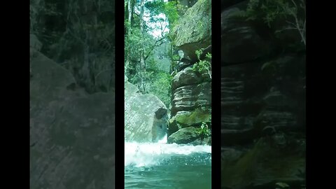 Crazy 10m back flip in a canyon #australia #canyoning