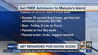 Free admission to Makutu's Island with donations