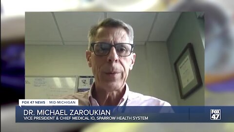 Dr. Michael Zaroukian, the vice president and chief medical information officer with Sparrow Health System