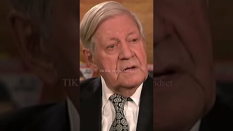 Helmut Schmidt über Zuwanderung