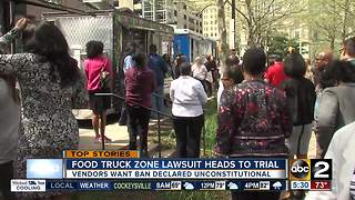 Food truck zone lawsuit heads to trial