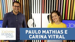 Paulo Mathias e Carina Vitral - Morning Show - 29/01/18