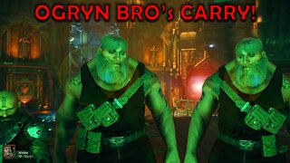 #Shorts #fullmatch ☠️OGRYN BRO's CARRY LESSER HUMANS!?!?☠️ (Warhammer 40k Darktide G.H.L.H.Q)