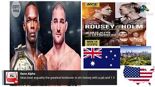 UFC 293 UFC 193 Both shocking results and Post Fight! Sean The Former Los Angeles Nazi is #1
