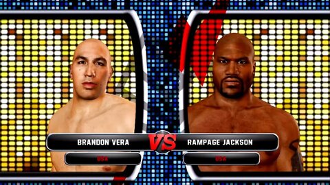 UFC Undisputed 3 Gameplay Rampage Jackson vs Brandon Vera (Pride)