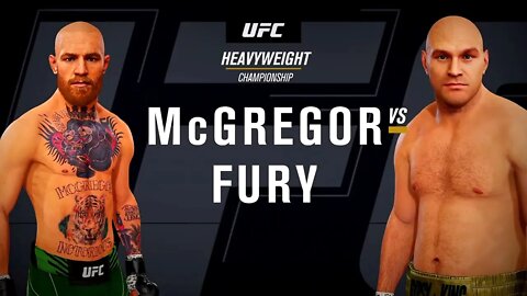 EA Sports UFC 4 Gameplay Tyson Fury vs Conor McGregor