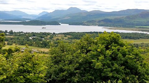 Scotland Duncryne Hill Outstanding Views Of Loch Lomond