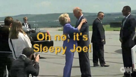 Oh no, it's Sleepy Joe!