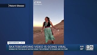 Navajo skateboarder goes viral, uses social media platforms to share culture