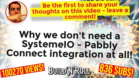 Why we don't need a SystemeIO - Pabbly Connect integration at all!