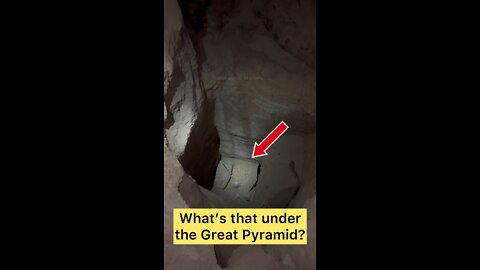 What’s that under the Great Pyramid?