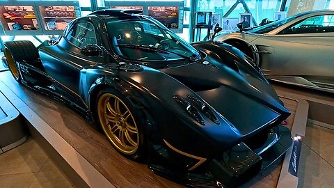 When Beauty Meets Performance: Pagani Museum Tour - Zonda Cinque - Zonda R - Zonda HP Barchetta