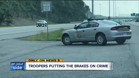 Ohio State Highway Patrol out in force to put the brakes on crime