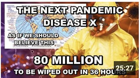 Preparing for DISEASE X, the next pandemic - stopping the illegitimate World Health Organization