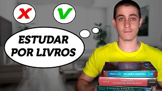 Como estudar por LIVROS? Vantangens e Desvantagens