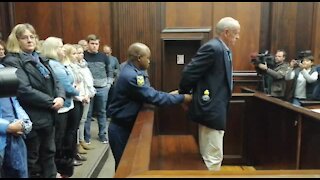 SOUTH AFRICA - Cape Town - Rob Packham Judgement Guilty (Video) (bAH)